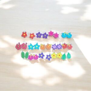 Luau earrings Set